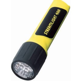 6-1/2 Inch Yellow Propolymer LED Flashlight