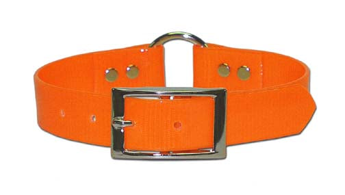 Leather Brothers 1 X Ring-in-center Bully Collar, 25-inch Orange (1