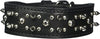 Leather Brothers   1.75 by 24 Spiked Studded Latigo Protector Dog Collar, X-Large, Black (Extra Large, Black)