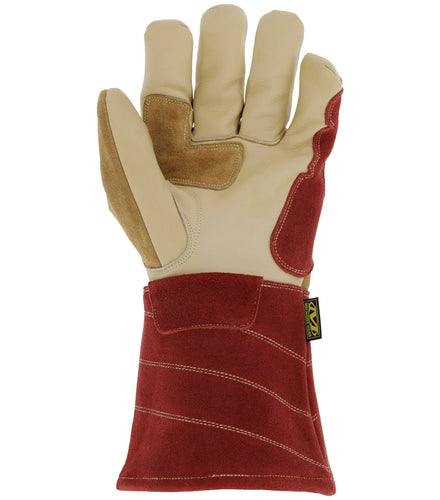 Mechanix Wear Welding Gloves Flux - Torch Welding Series Medium, Tan