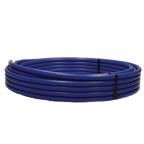 Advanced Drainage Systems 3/4 in. x 100 ft. 250 psi Polyethylene Pipe in Blue (3/4 x 100', Blue)