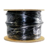 Cerrowire 500 ft. 6/3 Black Stranded CerroMax SLiPWire CU NM-B W/G Wire (500', Black)