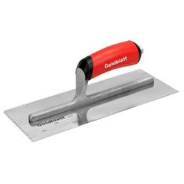 V Notch Trowel, 3/16 x 5/32-In.