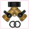 Freeze Miser Y Valve With Shut-Off (3/4)