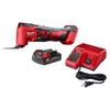 Milwaukee M18 18V Lithium-Ion Cordless Oscillating Multi-Tool Kit with One 1.5 Ah Battery & Charger