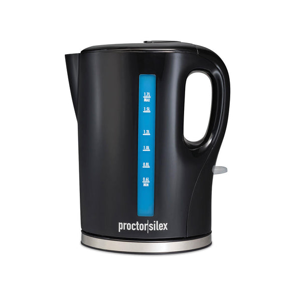 Proctor Silex 1.7 Liter Electric (black) Kettle (1.7 Liter, Black)