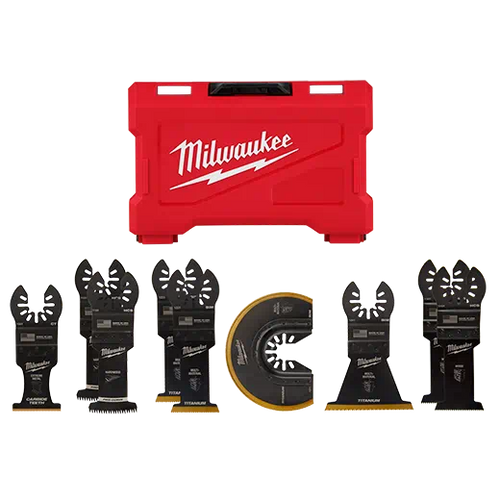 Milwaukee® Open-Lok™ 9pc Multi-Tool Blade Kit