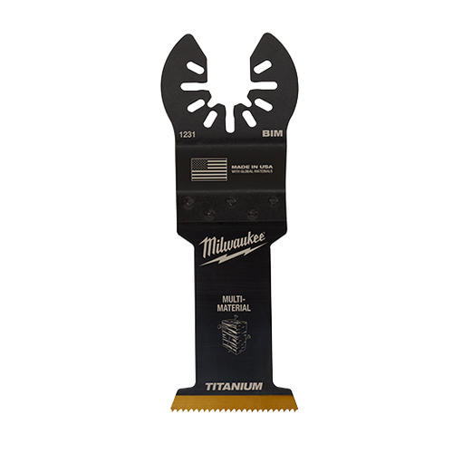 Milwaukee® Open-Lok™ 1-3/8 Titanium Enhanced Bi-Metal Multi-Material Blade 10pk