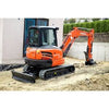 KUBOTA KX040 w/Cab w/Thumb w/6-Way Blade