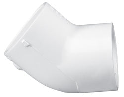 Lasco Fittings PVC 45 Degree Elbow Slip By Slip (2 )