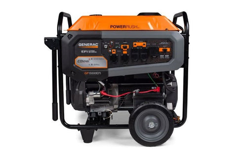 Generac Portable Generator 15500 EFI Electric Start with COsense 49ST