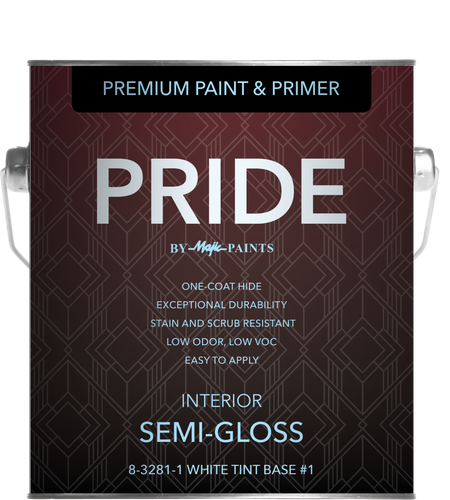 Yenkin Majestic Pride Interior Semi-Gloss Wall Deep Tint Base 1 Quart (1 Quart, Deep Tint Base)