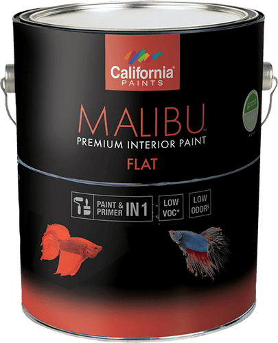 California Paint Malibu Premium Interior Paint, 1 Gallon Medium Base