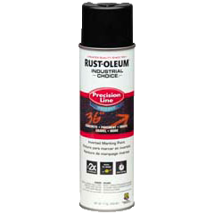 Rust-Oleum M1800 System Water-Based Precision Line Marking Paint 17 oz Black