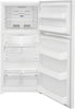 Frigidaire 18.3 Cu. Ft. Top Freezer Refrigerator LED Lighting Frost Free Defrost ADA Compliant in White