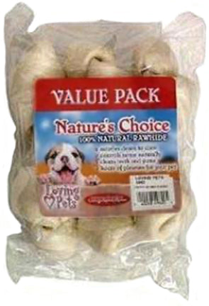 WHITE KNOT BONES 6-7  3PK