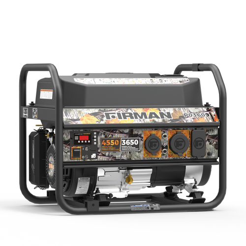 Firman Power Equipment Gas Portable Generator 4550w Recoil Start 120v