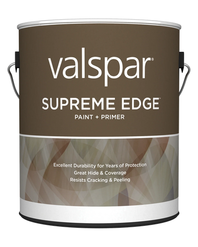 Valspar® Supreme Edge™ Exterior Paint & Primer Flat 1 Gallon Tint Base