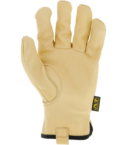 Mechanix Wear Leather Work Gloves Leather Cow Driver X-Large, Brown