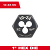 Milwaukee SAE 1 Hex Threading Dies