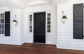 National Hardware Siding Hook 1-7/16x3/4-in, Black