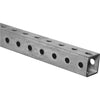 HILLMAN Steelworks 1-1/2 In. x 3 Ft. Steel Perforated Square Tube