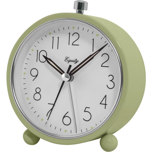 La Crosse Technology Equity Analog Quartz Battery Operated Alarm Clock