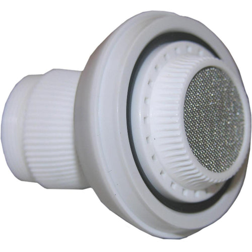 Dual Thread Spray Lasco 2.2 GPM Dual Thread Swivel Spray Aerator, White - Jefferson City ...
