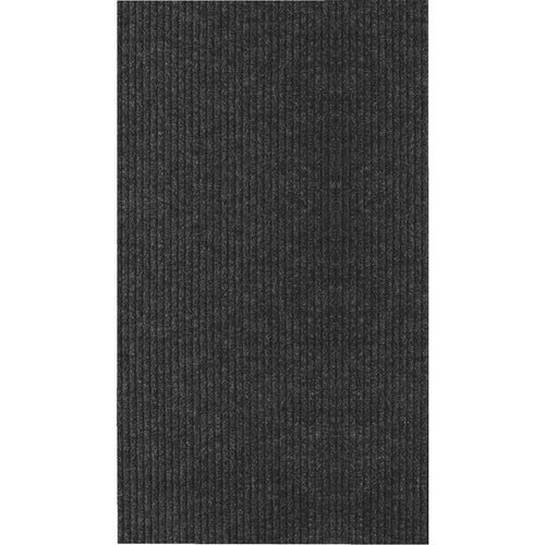 Multy Home Concord 4 Ft. x 6 Ft. Charcoal Carpet Utility Floor Mat, Indoor/Outdoor