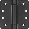 National 4 In. Oil Rubbed Bronze 5/8 In. Radius Spring Door Hinge