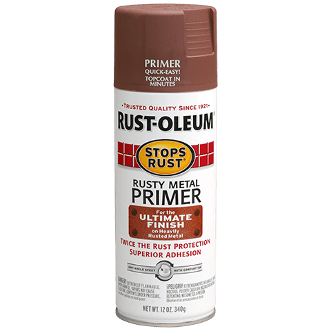 Rust-Oleum STOPS RUST® SPRAY PAINT AND RUST PREVENTION Rusty Metal ...