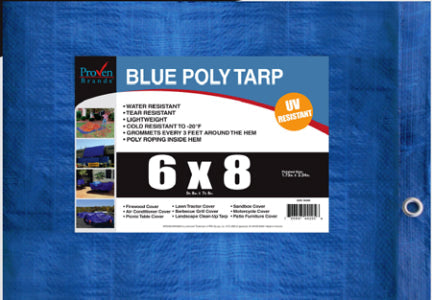 20 X 40 BLUE POLY TARP