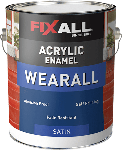 FixAll  Wearall Acrylic Satin Paint - Neutral Base - 1 Gallon