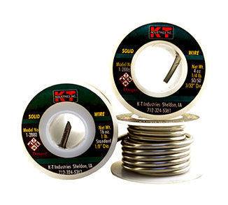 K-T Industries Solid Solder 40/60 1/8 Dia 1/4 Lb