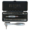 Wiha Tools 35 Piece 1/4 Ratchet and Bit Set