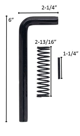 Carry-on Trailer Gate Latch Spring Repair Kit - Jefferson City, TN ...