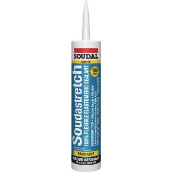 Soudal Accumetric 146730 White Elastomeric Caulk