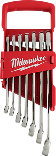 Milwaukee 7pc Combination Wrench Set - SAE