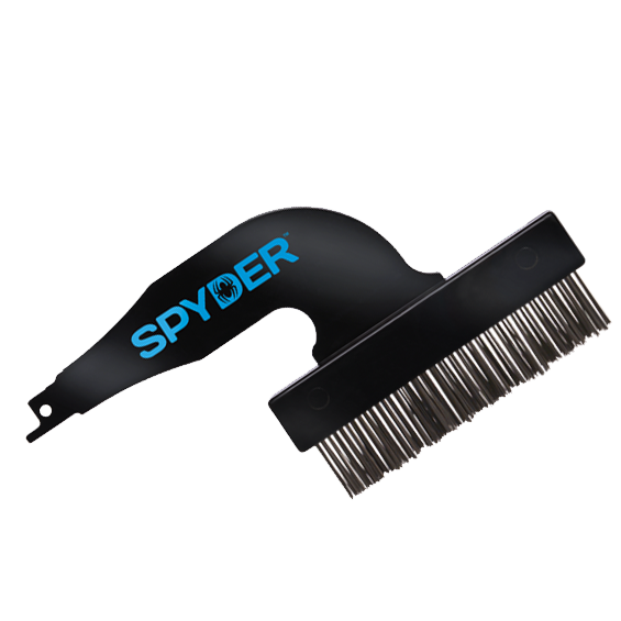 Spyder Reciprocating Brushes Carbon Steel Wire Brush 4. 5 inch