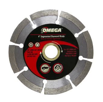Omega Wet/Dry Segmented Rim Diamond Saw Blade 4