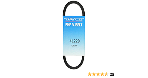 Dayco FHP Utility V-Belt 1/2 x 22