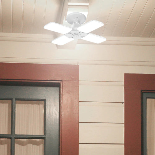 Feit Electric 80W (400W Replacement) Foldable LED High Output Multi-Directional Panel Garage Light