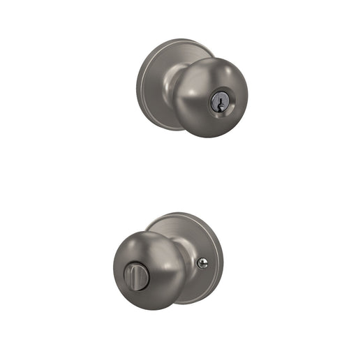 Schlage J Series Stratus Knob Keyed Entry Lock