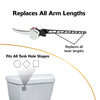 Korky Toilet Flush Handle Chrome