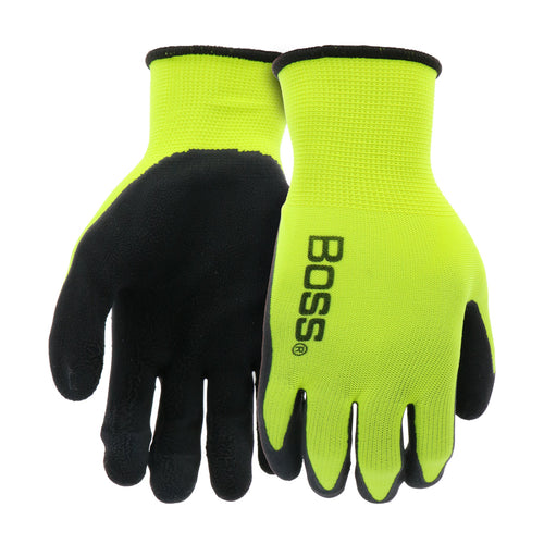 Boss® Tactile Grip Gloves Yellow