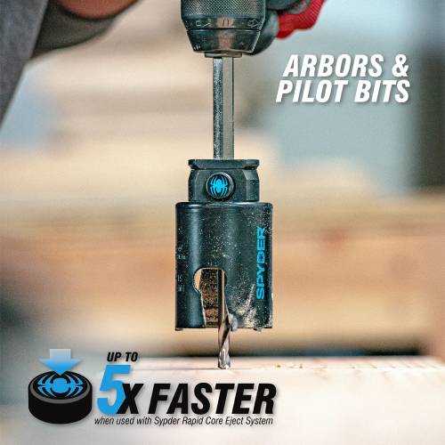 Spyder Pilot Bits and Arbors