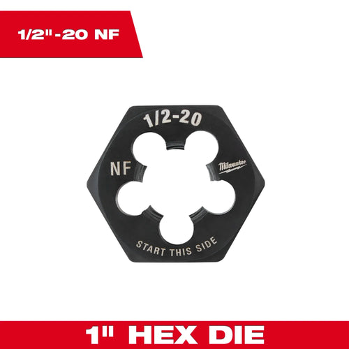 Milwaukee SAE 1 Hex Threading Dies