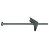 MonsterFastener Zinc Plated Steel Slotted Round Head Toggle Bolts