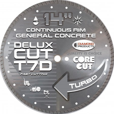 Diamond Products Delux-Cut High Speed Turbo Blades