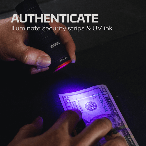 NEBO TORCHY UV & Blacklight with Dual Band UV-A Technology